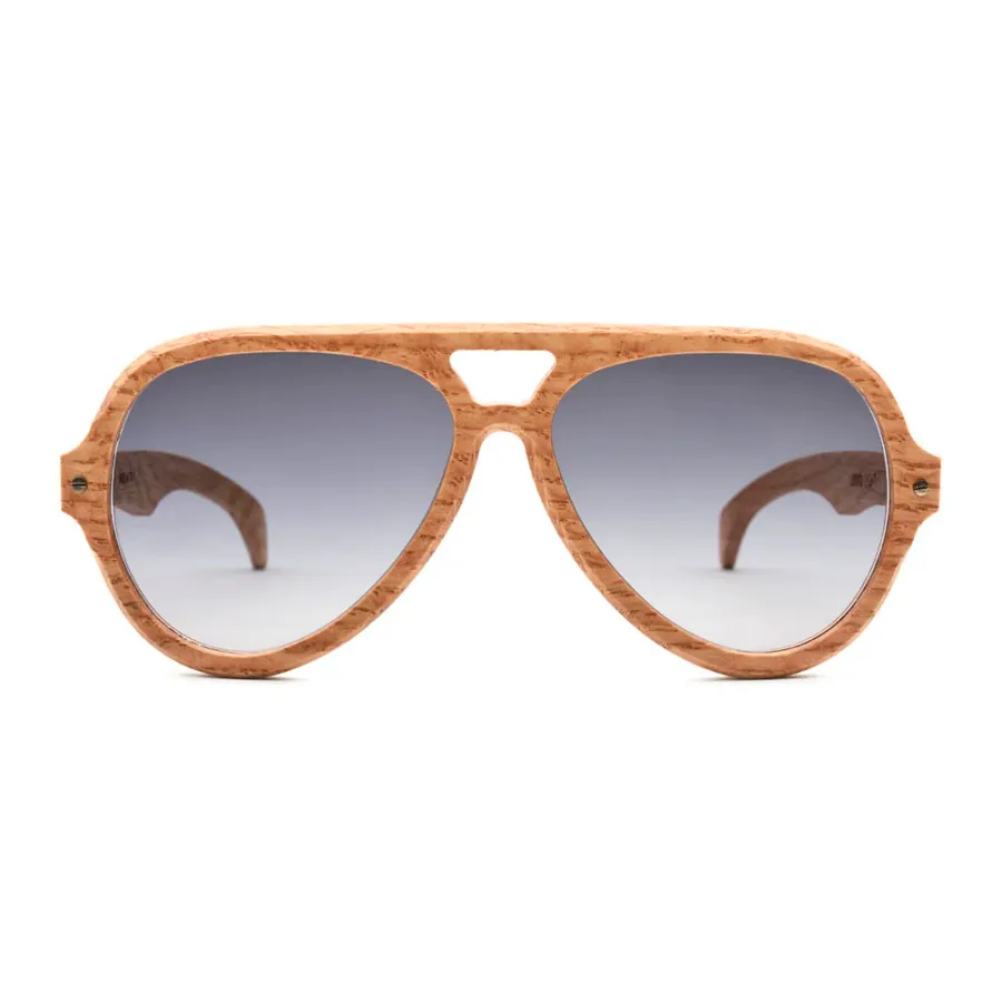 obrazek 1 Dębowe pilotki - okulary dla niej - Legno Light