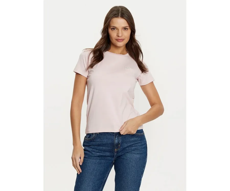 obrazek 1 Guess Jeans T-Shirt W5RI52 J1314 Różowy Regular Fit