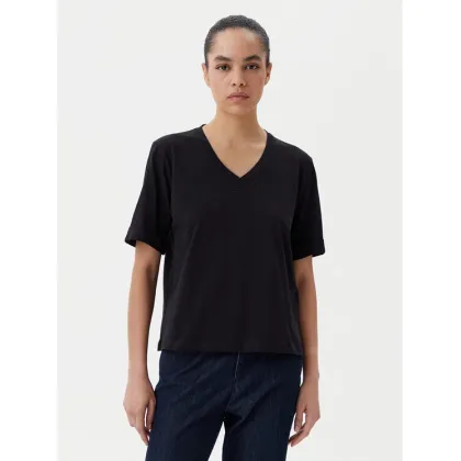 Zdjęcie Liu Jo Beachwear T-Shirt TA5175 JS923 Czarny Regular Fit