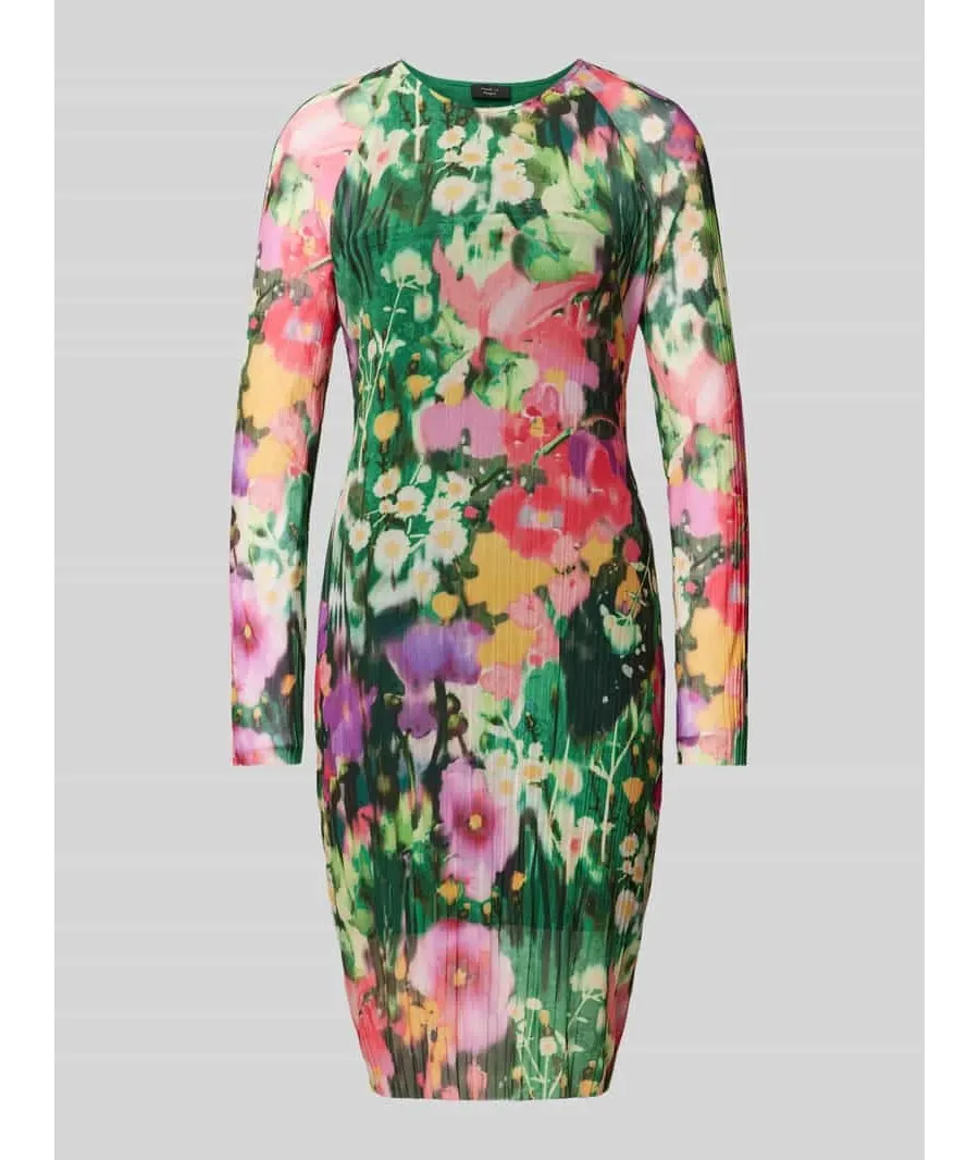 obrazek 1 Sukienka o długości do kolan z raglanowymi rękawami