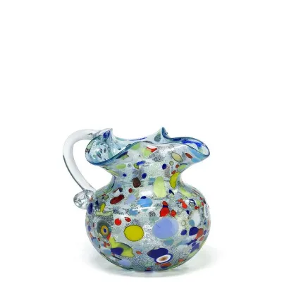 Zdjęcie Kolorowy dzbanek z weneckiego szkła murano