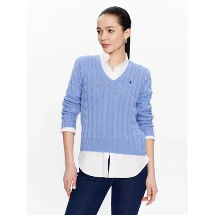 Zdjęcie Polo Ralph Lauren Sweter 211891641003 Niebieski Slim Fit