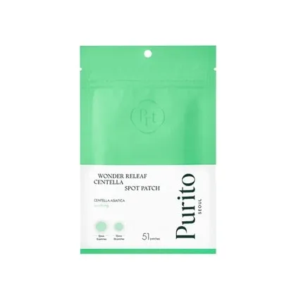 Zdjęcie Purito Seoul All Care Recovery Cica-Aid Plastry na wypryski 51 szt.