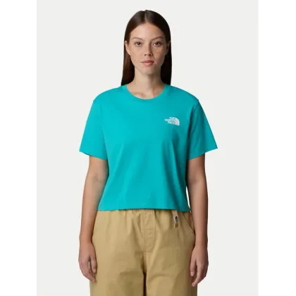 Zdjęcie The North Face T-Shirt Simple Dome NF0A87U4 Niebieski Loose Fit