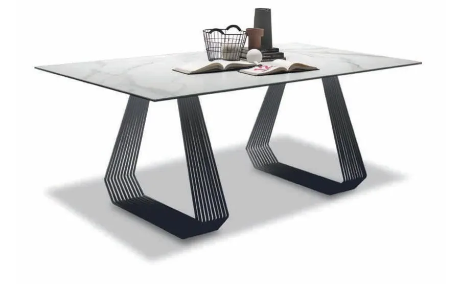 obrazek 9 Włoski stół do salonu L. 200 P. 100 H. 75 cm – Zamagna Italia