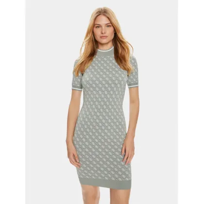 Zdjęcie Guess Sukienka dzianinowa Ss Lise W3YK39 Z37K0 Zielony Bodycon Fit