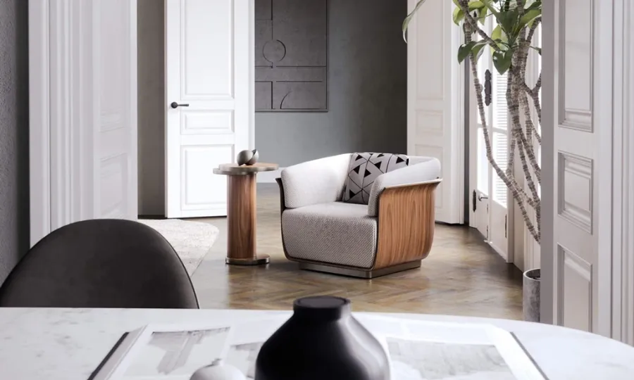 obrazek 5 Fantastyczny włoski stolik serwisowy - do salonu