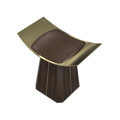 Zdjęcie Designerski taboret do nowoczesnego salonu - Outline