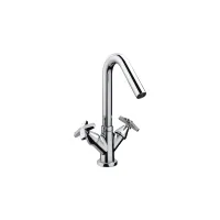 Picture Solid single-hole washbasin tap without drain