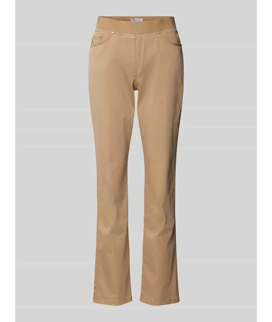 obrazek 1 Spodnie materiałowe z 5 kieszeniami model ‘PAMINA’