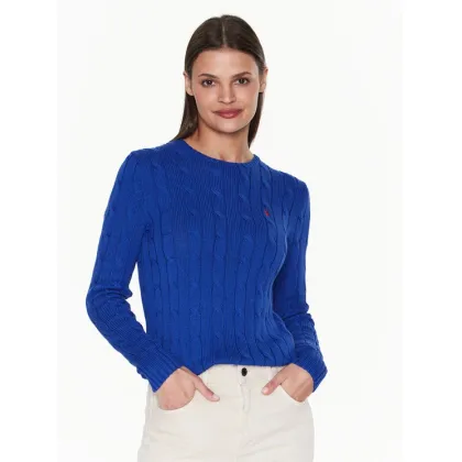 Zdjęcie Polo Ralph Lauren Sweter 211891640006 Granatowy Slim Fit