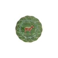 Picture Beautiful decorated ceramic plate - Bordallo Pinheiro