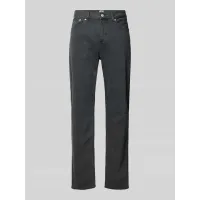 Zdjęcie Jeansy o kroju regular straight fit z 5 kieszeniami model ‘RYAN’