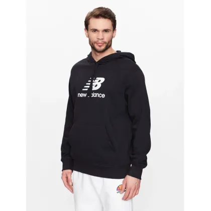 Zdjęcie New Balance Bluza MT31537 Czarny Relaxed Fit