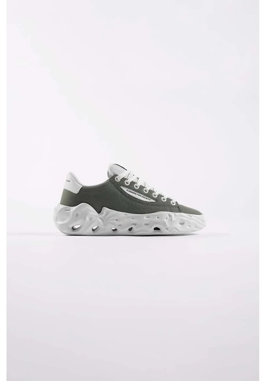 obrazek 1 Flowers for Society sneakersy Radicle Topless kolor zielony FFS018M