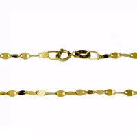 Picture Italian shiny mirror chain, 1.7 mm wide.