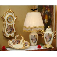 Picture A unique lamp made of Italian ceramics - Bruno Costenaro