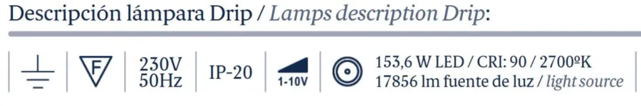 obrazek 6 Stylowy żyrandol, lampa wisząca w stylu nowoczesnym - model Drip, Drop