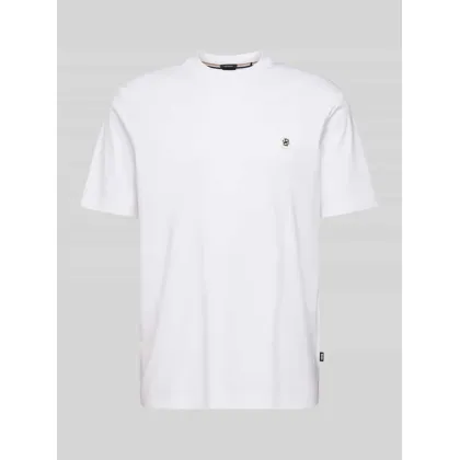 Zdjęcie T-shirt z naszywką z logo model ‘Taut’