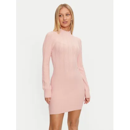 Zdjęcie Guess Sukienka dzianinowa Livia W4BK08 Z2V42 Różowy Regular Fit