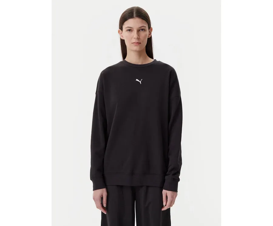obrazek 1 Puma Bluza Ess 685401 Czarny Oversize