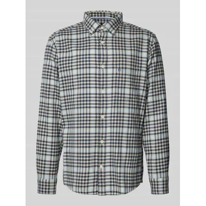Zdjęcie Koszula casualowa o kroju slim fit z kołnierzykiem typu button down