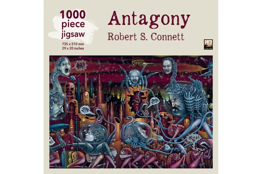 obrazek 1 Puzzle dla dorosłych Robert S Connett: Antagonia - Flame Tree Publishing