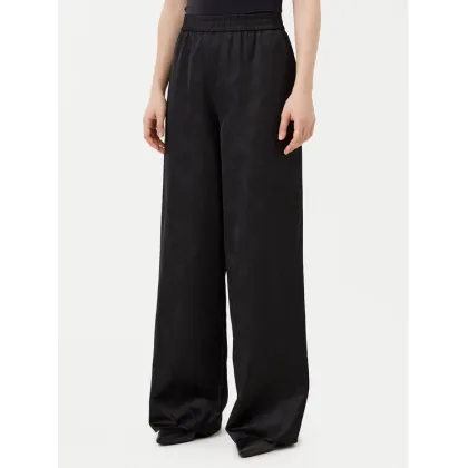 Zdjęcie HUGO Spodnie materiałowe Harida-1 50538802 Czarny Relaxed Fit