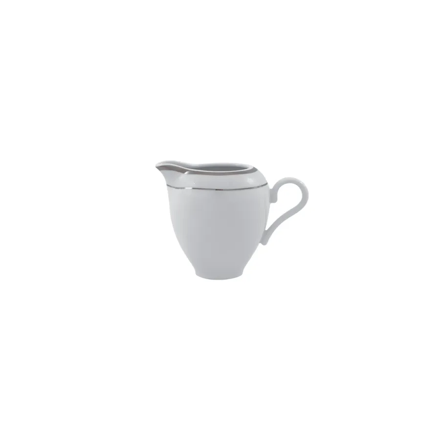 obrazek 1 Cudowna kremerka z kolekcji Ethereal White wykonana z portugalskiej porcelany - Porcel