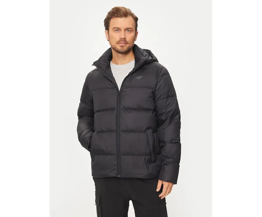 obrazek 1 4F Kurtka puchowa 4FWAW24TDJAM513 Czarny Regular Fit