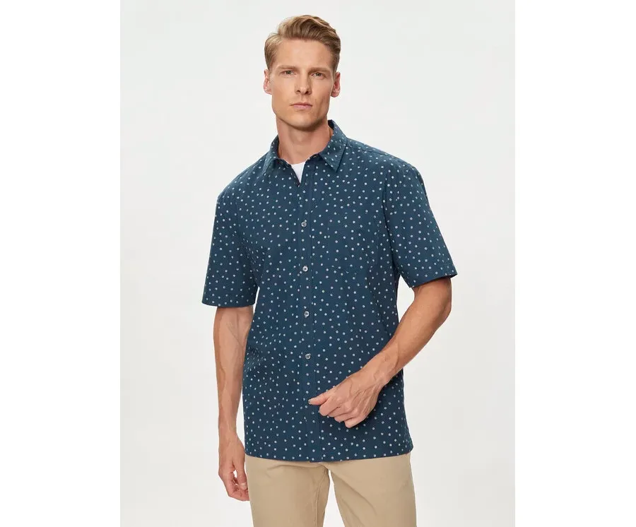 obrazek 1 Mustang Koszula Darien 1015232 Niebieski Relaxed Fit