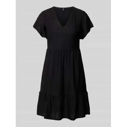 Zdjęcie Sukienka mini z dekoltem w serek model ‘SANDRA’