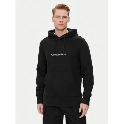Zdjęcie Calvin Klein Jeans Bluza Frequency Logo J30J325353 Czarny Regular Fit