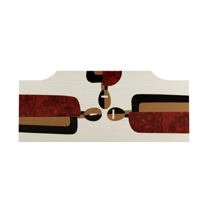 Zdjęcie Duży stylowy zagłówek w stylu art deco