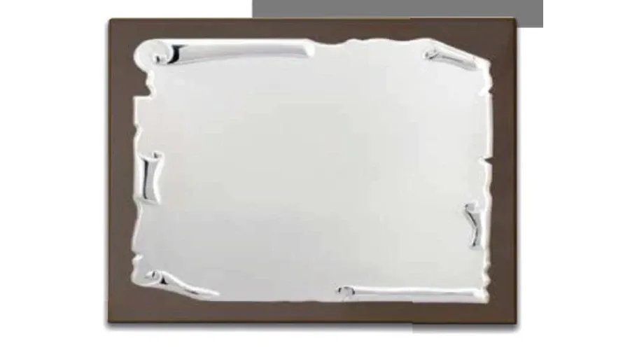 picture 1 Unique decorative silver plate 13x18 cm