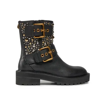 Zdjęcie Kurt Geiger Botki 225-Hackney Biker Boot 546505109 Czarny