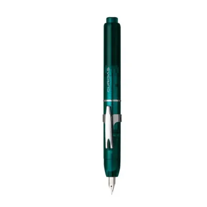 Picture Exclusive Platinum CURIDAS Urban Green fountain pen - 3 nibs to choose from