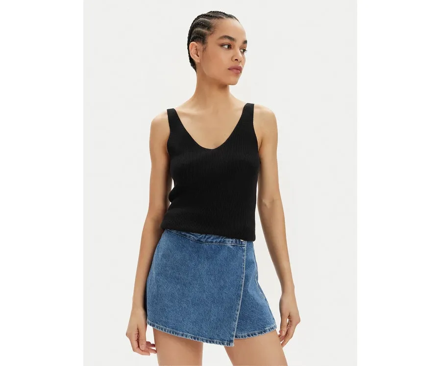 obrazek 1 Vero Moda Top New Lex Sun 10281877 Czarny Regular Fit