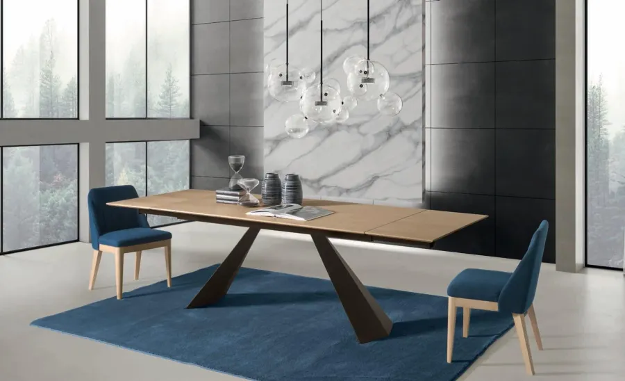 obrazek 1 Elegancki stół w stylu nowoczesnym L. 200 P. 100 H. 75 cm – Zamagna Italia