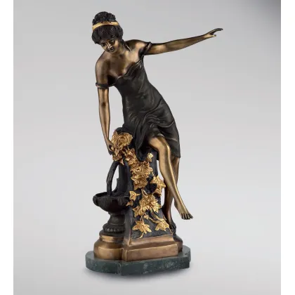 Picture Bronze sculpture Venus at the spring - Fonderia Artistica Ruocco