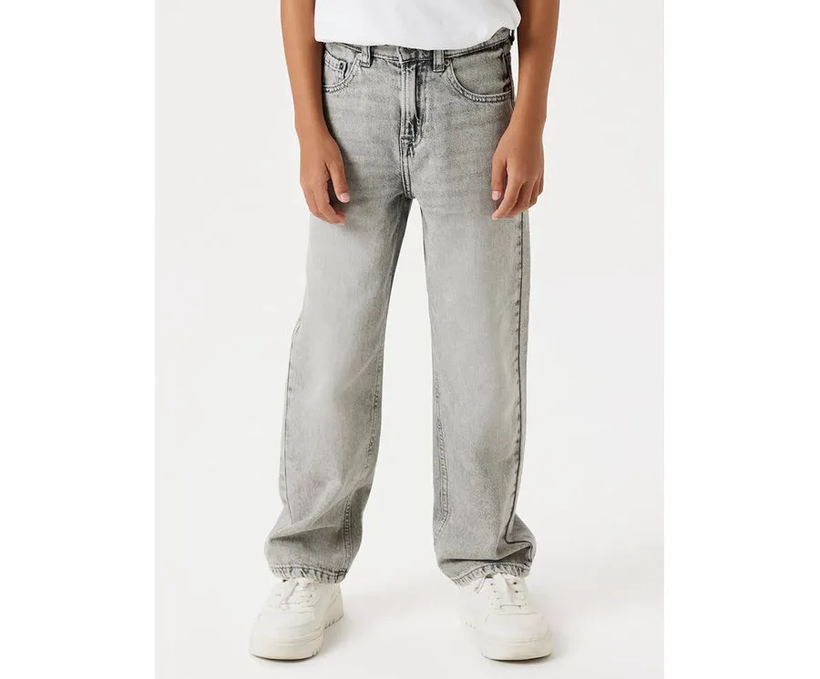 obrazek 1 NAME IT Jeansy Ryan 13224456 Szary Straight Fit
