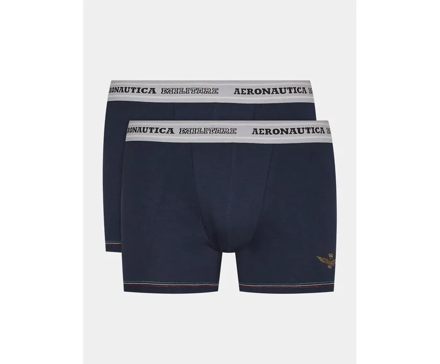 obrazek 1 Aeronautica Militare Komplet 2 par bokserek AM1UBX003 Granatowy