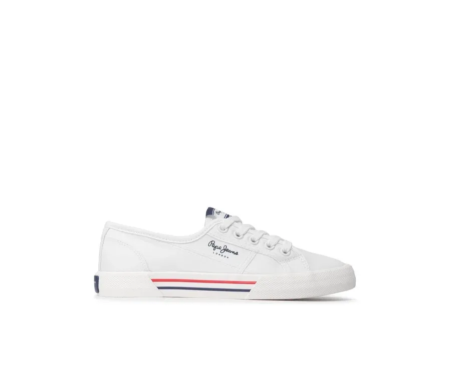 obrazek 1 Pepe Jeans Tenisówki Brady W Basic PLS31287 Biały