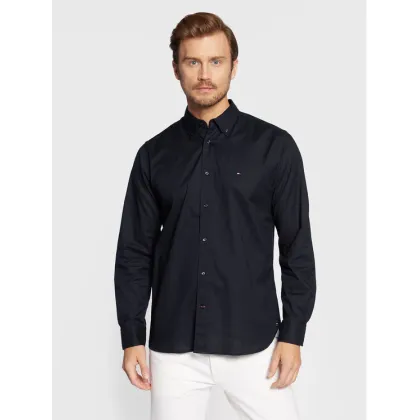 Zdjęcie Tommy Hilfiger Koszula Core Flex Poplin MW0MW25035 Granatowy Regular Fit