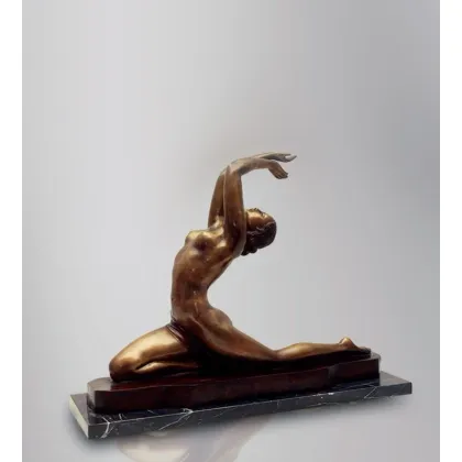 Picture Bronze sculpture of a French dancer - Fonderia Artistica Ruocco