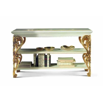 Zdjęcie Stylowa włoska antyczna konsola do salonu