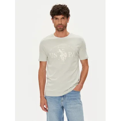 Zdjęcie U.S. Polo Assn. T-Shirt MUP4203 Beżowy Regular Fit
