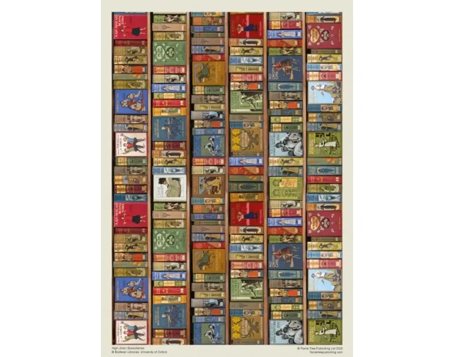 obrazek 3 Puzzle dla dorosłych Bodleian Library: Regały High Jinks - Flame Tree Publishing