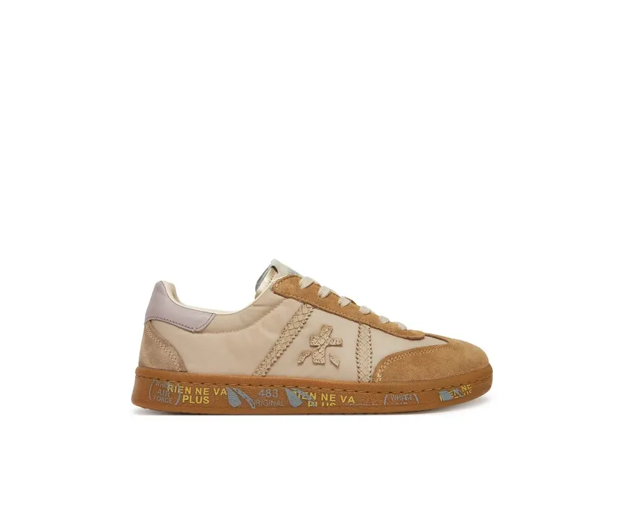 obrazek 1 Premiata Sneakersy Bonnied Var 6961 Beżowy