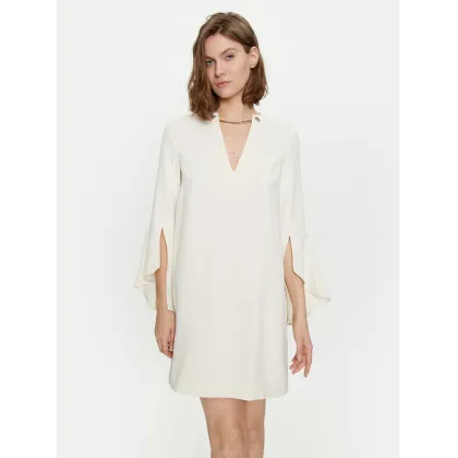 Zdjęcie TWINSET Sukienka koktajlowa 241TP2292 Écru Straight Fit